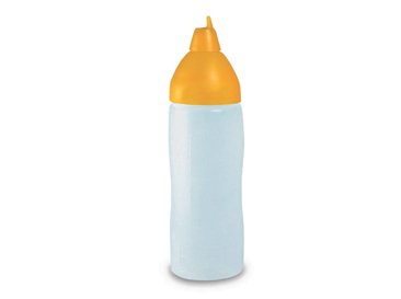 Бутылка для соуса Araven желтая 350 мл