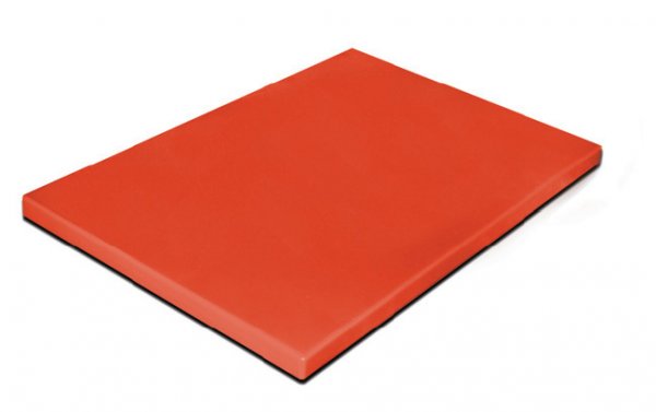 Доска разделочная красная (500 х 350 х 15 мм)