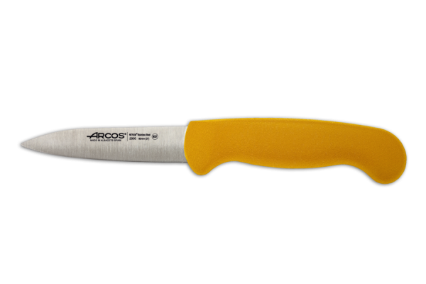 Нож для чистки овощей Arcos "2900" желтый 85 мм