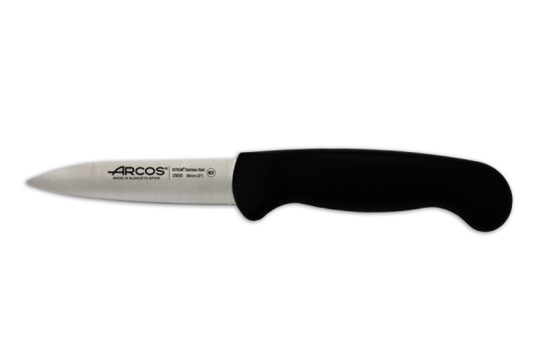 Нож для чистки овощей Arcos "2900" черный 85 мм