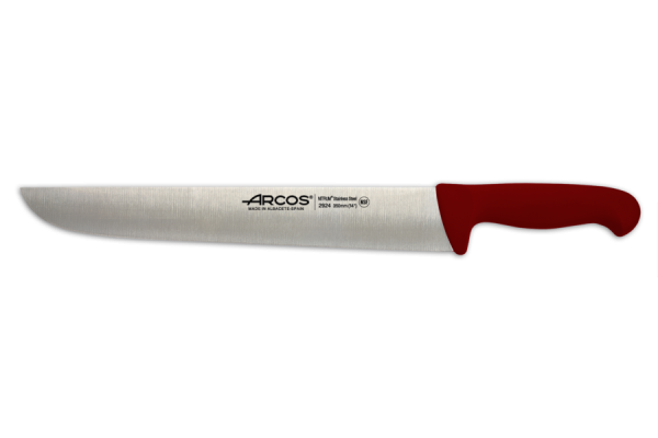 Нож для разделки мяса Arcos "2900" красный 350 мм