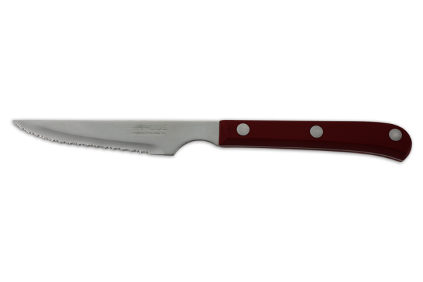 Нож для стейка Arcos красный 115 мм