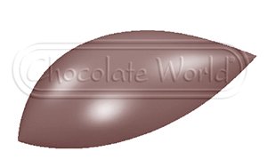 Форма для шоколада Chocolate World Кнелли 2х10 г 45,5x25x12,5 мм