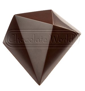 Форма для шоколаду Chocolate World Давид Комаші 10 г 43х38х32х23 мм