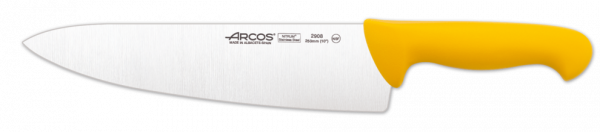 Нож поварской Arcos "2900" желтый 250 мм