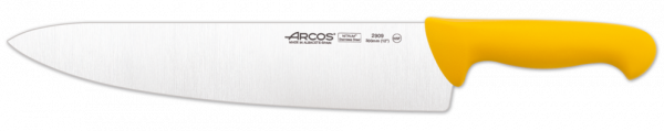 Нож поварской Arcos "2900" желтый 300 мм
