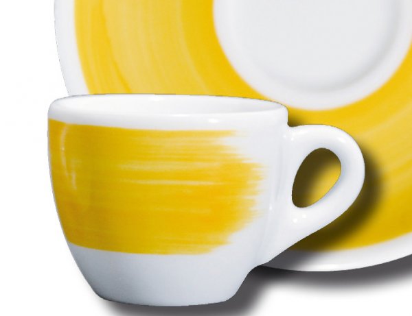 Чашка Ancap серия Verona Millecolori Yellow 180 мл