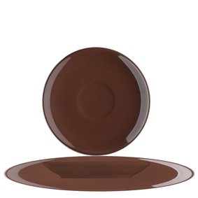 Блюдце для эспрессо G.Benedikt серия Le Choco brun 11 см