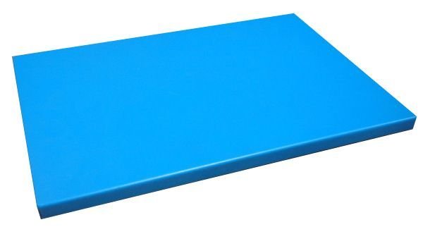 Доска разделочная  голубая 600х400х20 мм