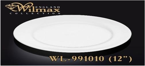Блюдо круглое Wilmax 30,5 см, с бортом