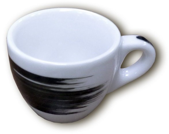 Чашка для эспрессо Ancap серия Verona Millecolori Black 75 мл