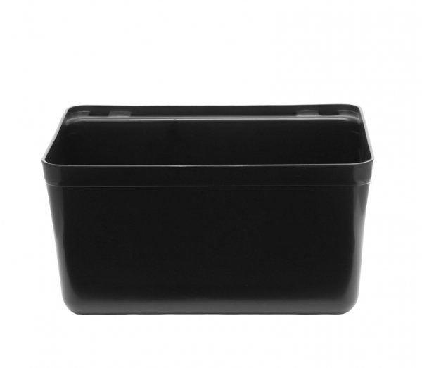 Ящик для сбора мусора к сервисной тележке черный 33,5×23×18 см