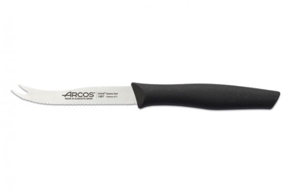 Нож для сыра Arcos Nova черный 105 мм