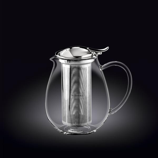 Заварочный чайник с металлическим ф-м Wilmax Thermo 1300 мл.