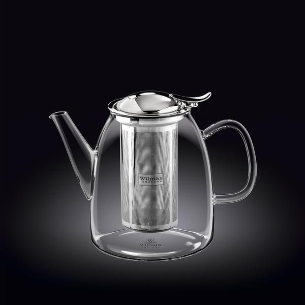Заварочный чайник с металлическим ф-м Wilmax Thermo 1000 мл.