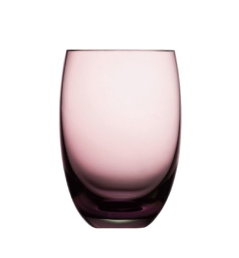 Высокий стакан бордовый, Water, Burgundy, 400 мл
