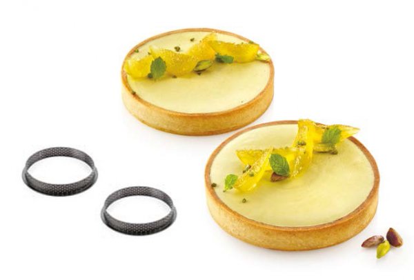 Набор форм для тартов Silikomart Tarte Ring Round D120хh20 мм 4 шт
