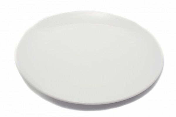 Тарелка сервировочная круглая из меламина 28 см