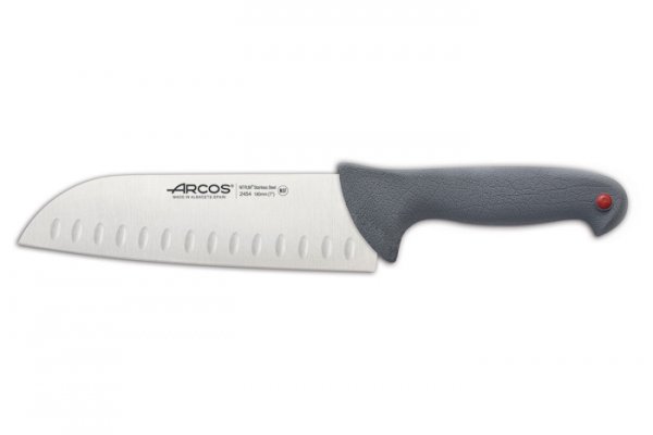 Нож японский Сантоку Arcos Сolour-Prof 180 мм