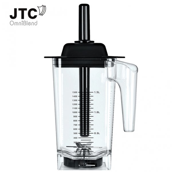 Чаша для блендера JTC 1,5 л BPA Free прозрачная прямая