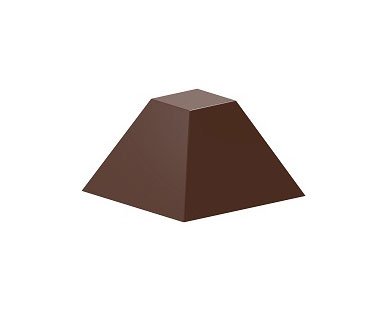 Форма для шоколада Chocolate World Пирамида 8 г 27,5x27,5x17 мм