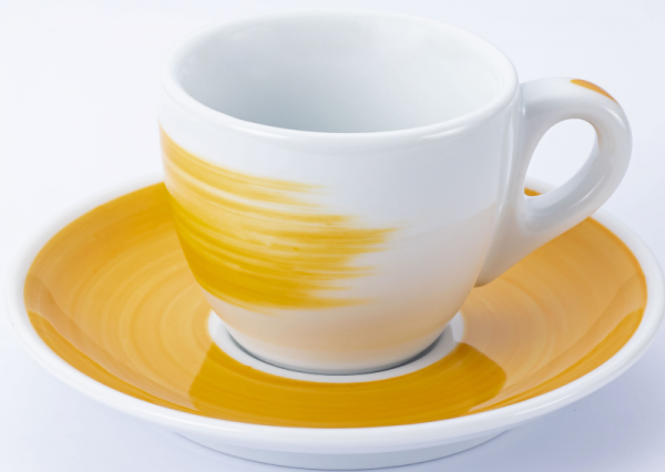 Чашка для эспрессо Ancap серия Verona Millecolori Yellow 75 мл