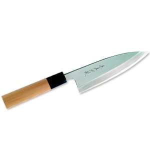 Нож с односторонней заточкой Deba buffalo Yaxell (15 см)