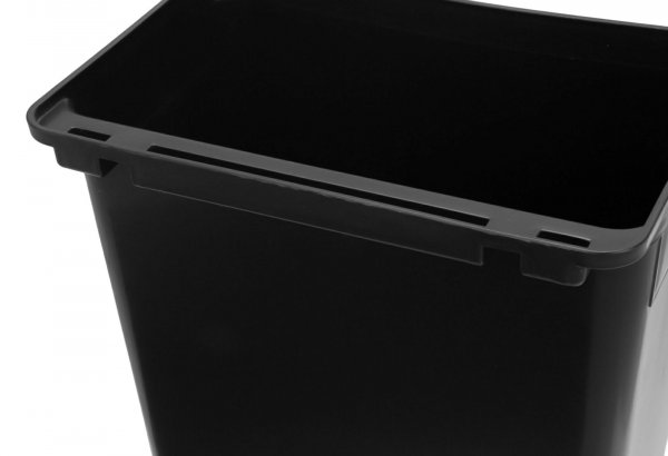 Ящик для сбора мусора к сервисной тележке черный 33,5×23×44,5 см