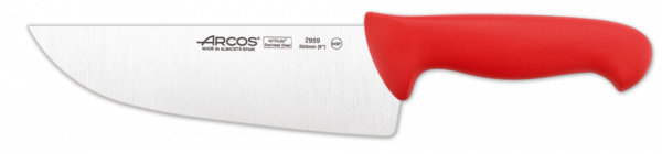 Нож для разделки мяса Arcos "2900" красный 170 мм