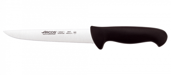 Ніж для обробки м'яса Arcos "2900" чорний 180 мм