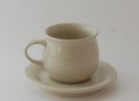 Чашка із блюдцем Bolesławiec 70 мл / 100 мм