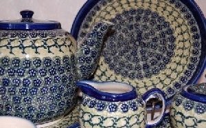 Сервіз чайний керамічний на 6 персон Boles&#322;awiec 