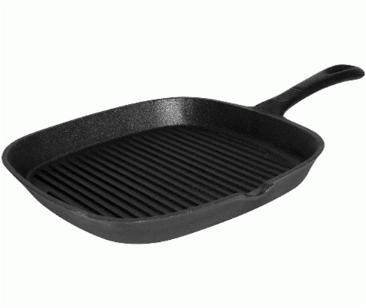 Пательня чавунна для гриля Stalgast 24x24 см