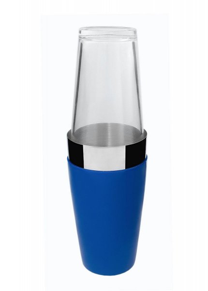 Шейкер Boston 800/500 мл синий