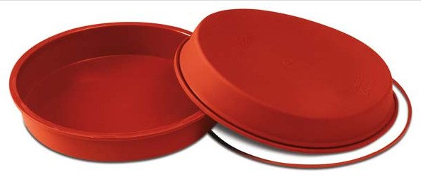 Форма силіконова для торта Silikomart ROUND ROUND PAN 2500 мл 260х55 мм