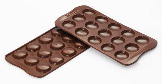 Форма силиконовая для шоколада Silikomart Макаронс 7,5 мл 28х26 мм