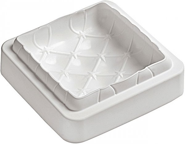 Форма силиконовая для десертов Silikomart MATELASSE 1000 мл 160х160х53 мм