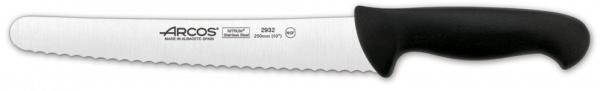 Нож кондитерский Arcos "2900" черный 250 мм