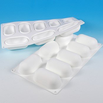 Форма силиконовая для десертов Silikomart PILLOW 80 мл 82х43х32 мм