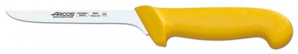 Ніж обвалочний Arcos "2900" жовтий 140 мм