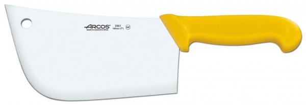 Нож тесак Arcos "2900" желтый 190 мм