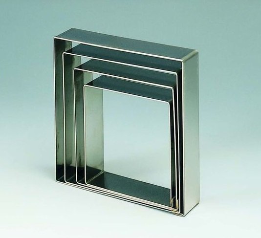 Рамка для випічки квадратна Martellato 24х24х4 см