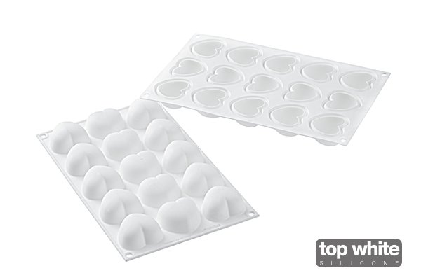 Форма силиконовая для десертов Silikomart CUPIDO 45x44х24 мм