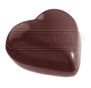 Форма для шоколаду Chocolate World Серце 2х7,5 г 33x33x11 мм 