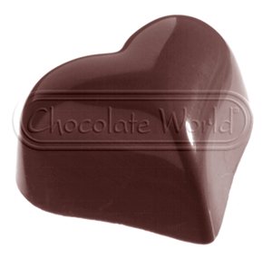 Форма для шоколада Chocolate World Маленькое сердце 14 г 36x30x19 мм