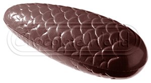 Форма для шоколада Chocolate World Шишка 2х30 г 89x33x16 мм