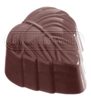 Форма для шоколада Chocolate World Лист 14 г 37x31x16 мм