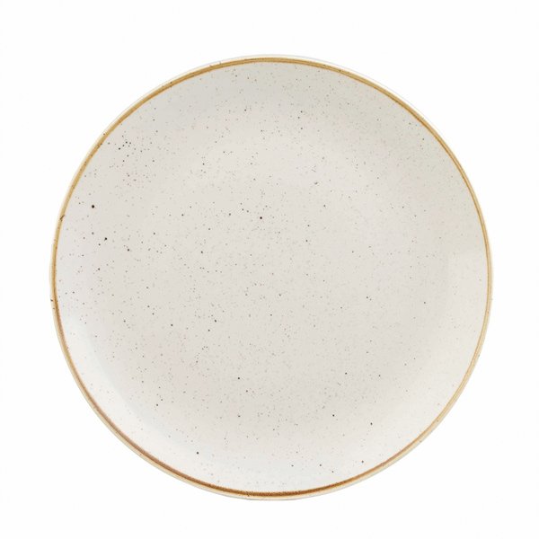 Тарілка обідня Churchill серія Stonecast White Speckle 28,8 см