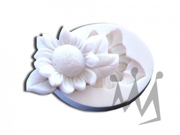 Форма силиконовая для декора Silikomart SUNFLOWER 65х45 мм