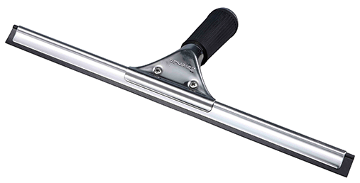 Згін для скла хромований 35 см